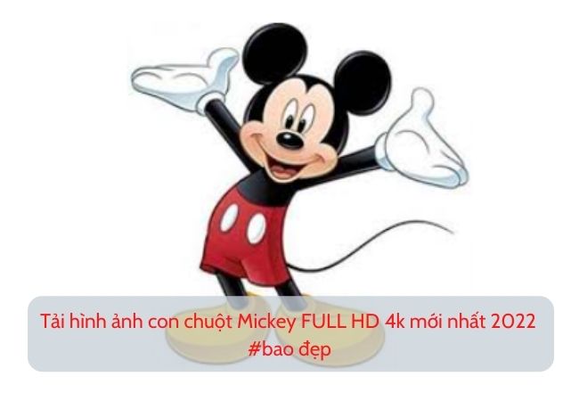 Ảnh Chuột Mickey đẹp Nhất