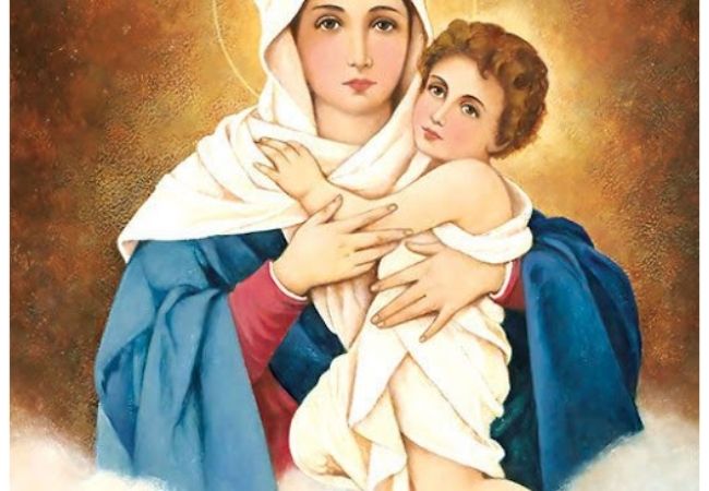 ảnh nền đức mẹ maria