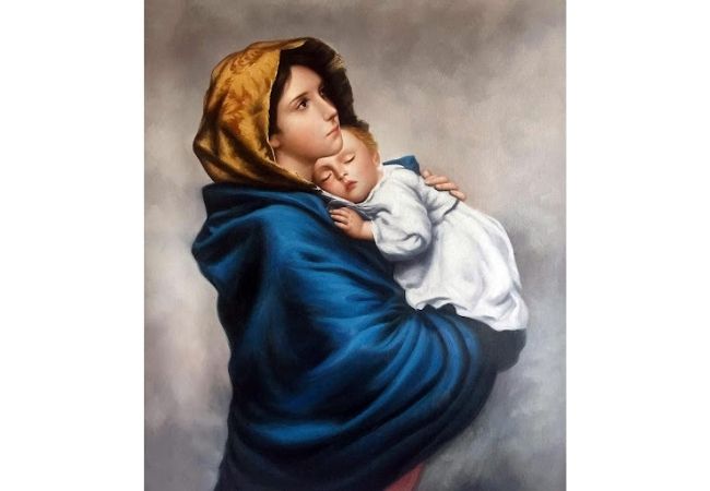 Ảnh nền đức mẹ maria