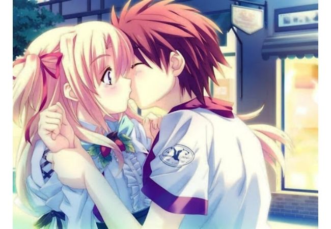 Hình ảnh Anime hôn nhau đẹp