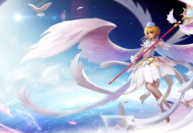 Hình ảnh anime nữ thiên thần