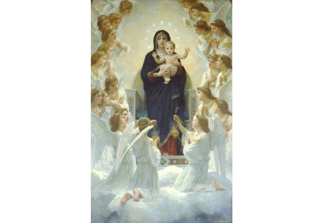 Hình ảnh chúa và đức mẹ Maria