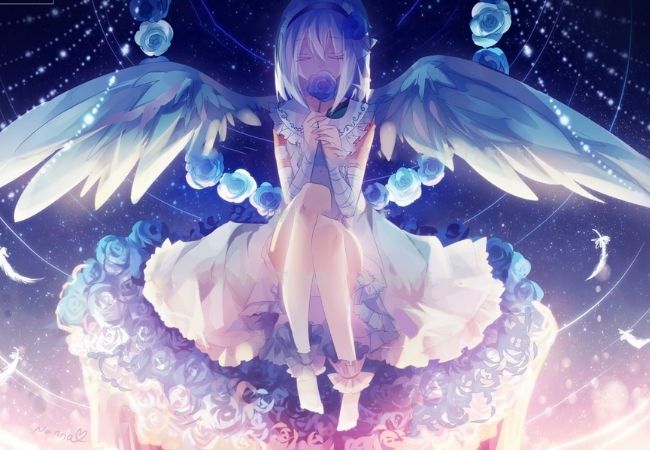 Hình ảnh thiên thần anime nữ