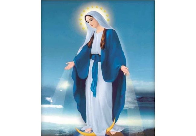 Ý nghĩa tranh Đức Mẹ Hằng Cứu Giúp top tranh công giáo đẹp hot 2021 tranhnamdinhvn