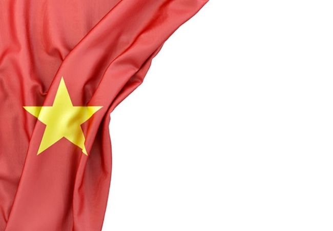 Hình nền lá cờ Việt Nam làm hình nền thiết kế