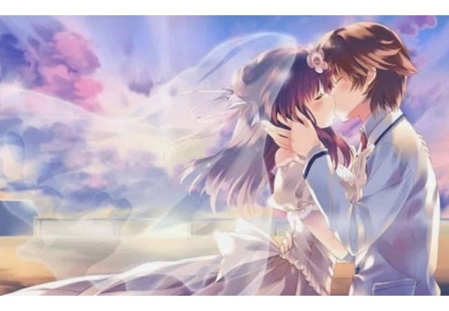 Những hình ảnh hôn nhau trong Anime