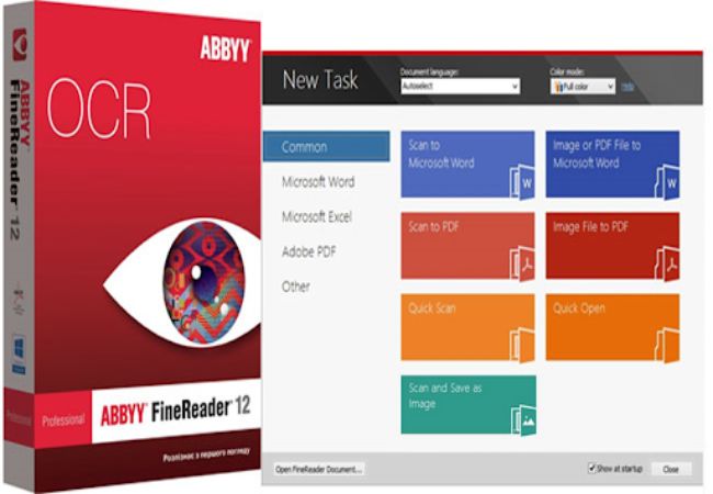 Abbyy Finereader 12 là phần mềm hỗ trợ chuyển đổi định dạng sang PDF