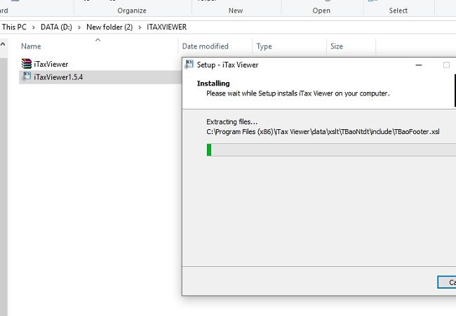 Các lỗi thường gặp khi download phần mềm Itaxviewer 1.8.1 