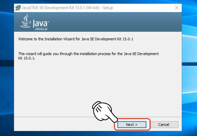 Hoàn thành cài đặt phần mềm JDK