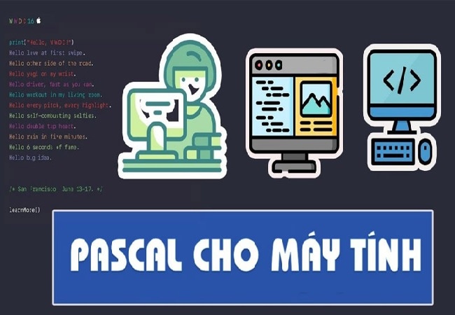 Phần mềm Free Pascal có giao diện đơn giản
