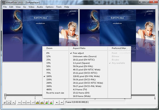 Phần mềm Virtualdub 1.10.4 - phần mềm chỉnh sửa video dành cho nền tảng Windows