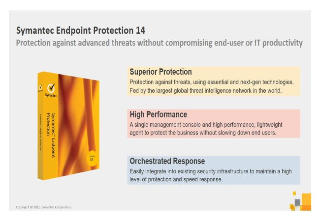 Symantec Endpoint Protection 14 là phần mềm bảo vệ máy tính trước những mối đe dọa