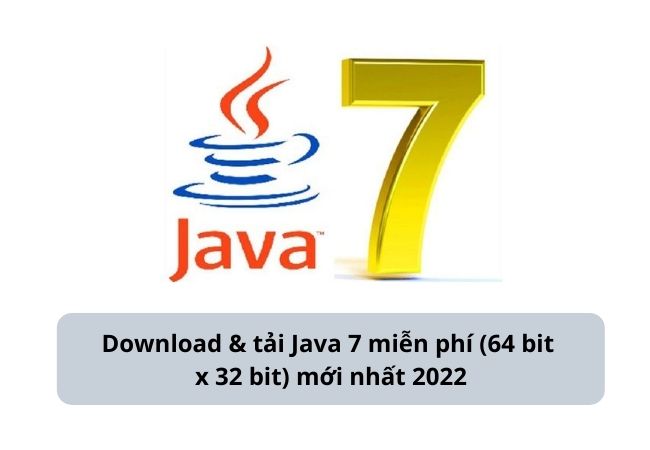 Tải phần mềm Java 7