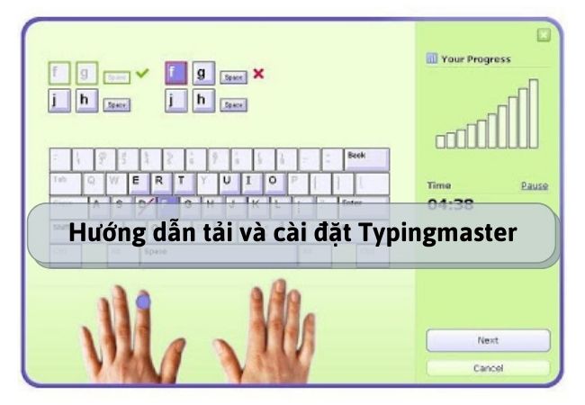 Hướng dẫn tải và cài đặt Typingmaster