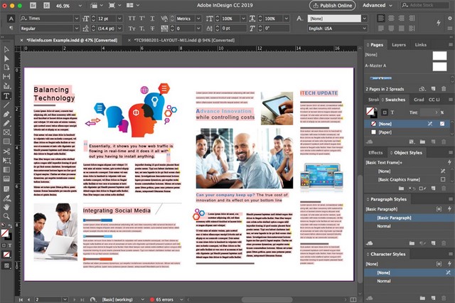 Phần mềm Adobe InDesign