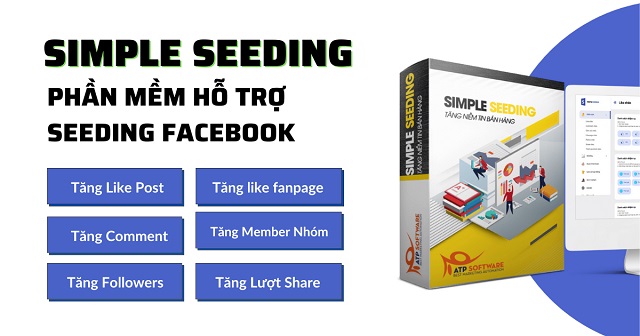 Simple Seeding là phần mềm tăng like Facebook phù hợp với những người bán hàng online