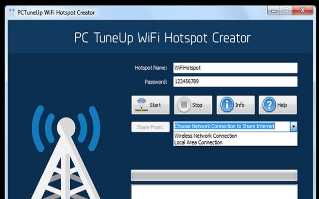 WiFi HotSpot Creator – Phần mềm phát wifi miễn phí cho máy tính