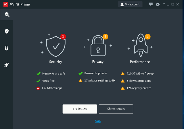 Avira Free Antivirus - Phần mềm bảo vệ máy tính phổ biến