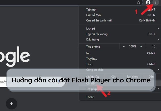 Hướng dẫn cài đặt Flash Player cho Chrome