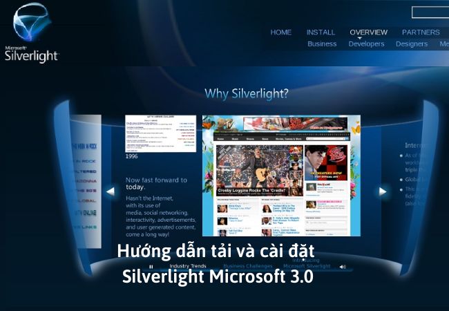 Hướng dẫn tải và cài đặt Silverlight Microsoft 3.0