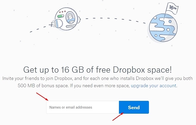 Gửi file có dung lượng lớn đơn giản qua Dropbox