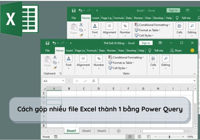 Cách gộp nhiều file Excel thành 1 bằng Power Query