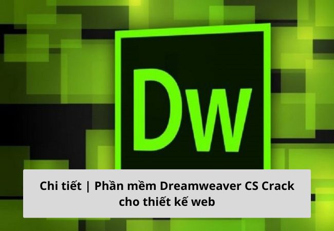 Dreamweaver CS Crack