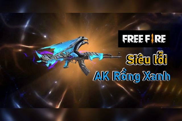 Chia sẻ code Free Fire AK Rồng Xanh