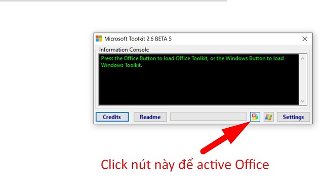 Chọn kích hoạt Microsoft Office