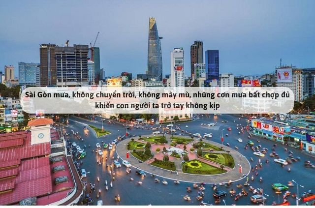 Câu văn hay về thành phố Sài Gòn