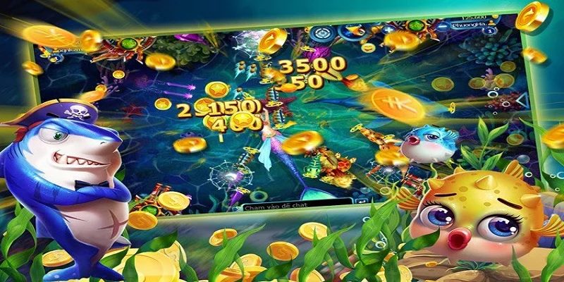 Trò chơi bắn cá đang thu hút được rất nhiều người chơi tham gia 