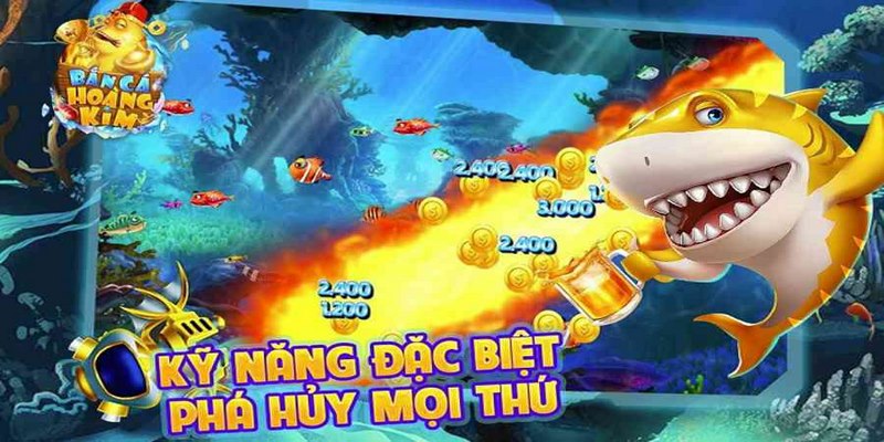 Ưu điểm nổi bật khi giải trí với bắn cá hoàng kim