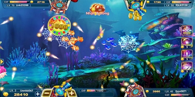 Nạp cược vào tài khoản game bắn cá đổi thưởng